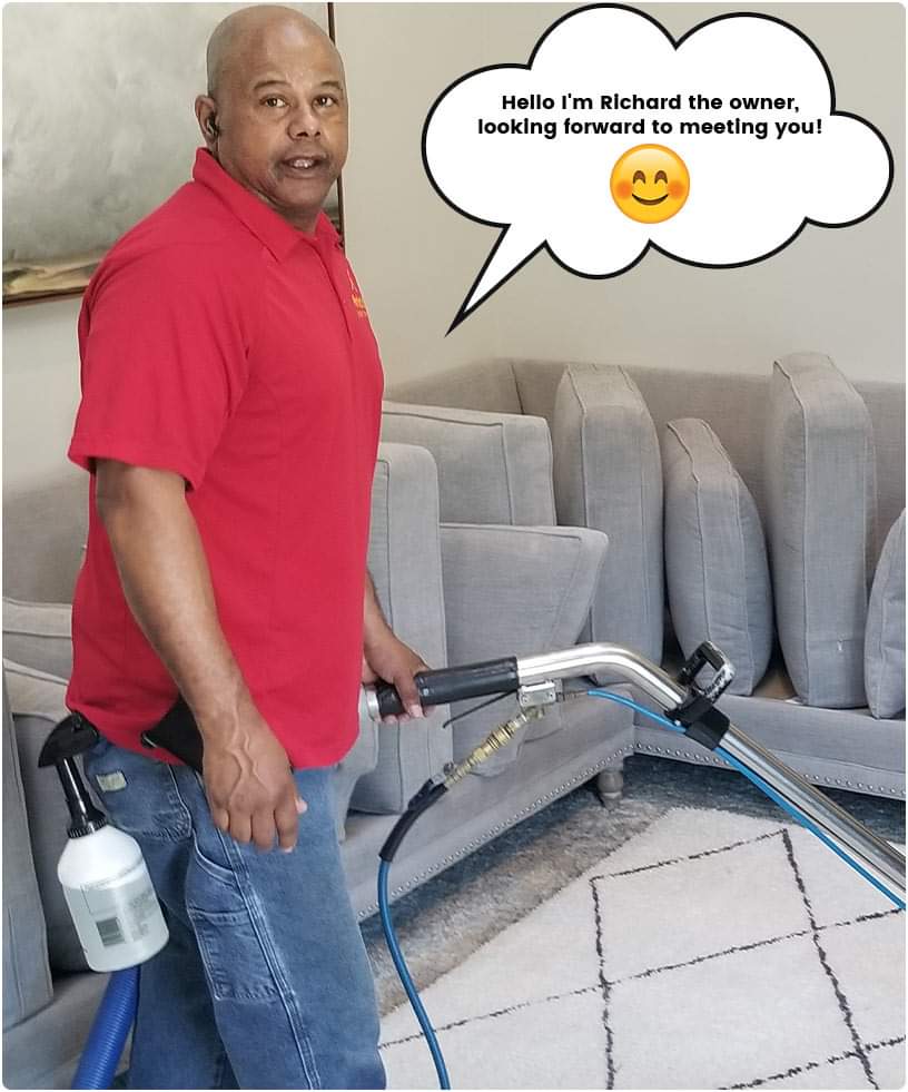 Residential Carpet Cleaning Richard Mowbray Owner of Perfection Carpet Cleaners